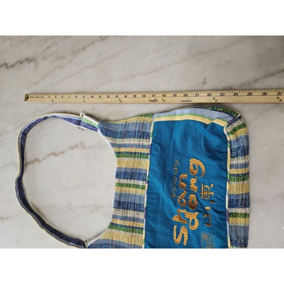 Women Straw Woven-Look Handbag Summer Beach Tote Bag Hollow Rattan-Look Bag - Picture 7 of 9